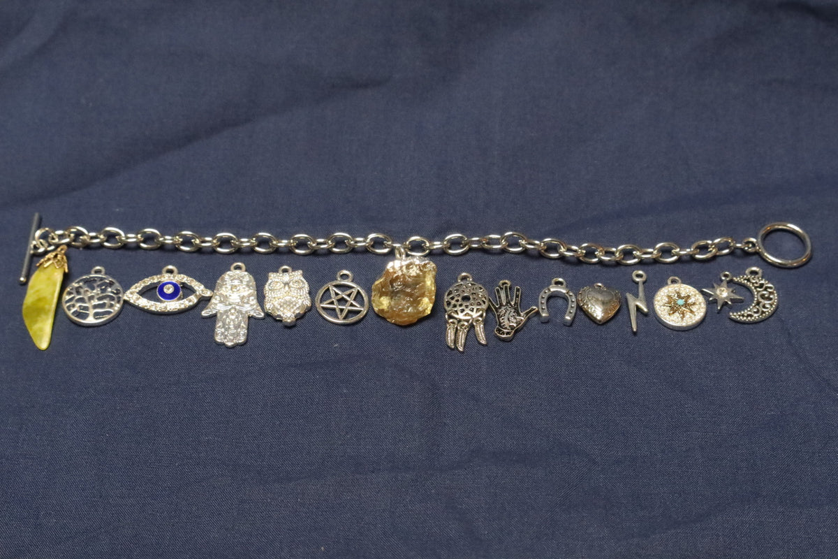 Hocus Pocus Charm Bracelet Making Kit (Silver)