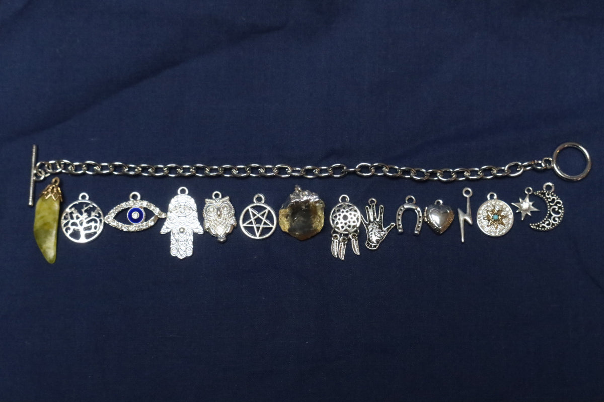 Hocus Pocus Charm Bracelet Making Kit (Silver)