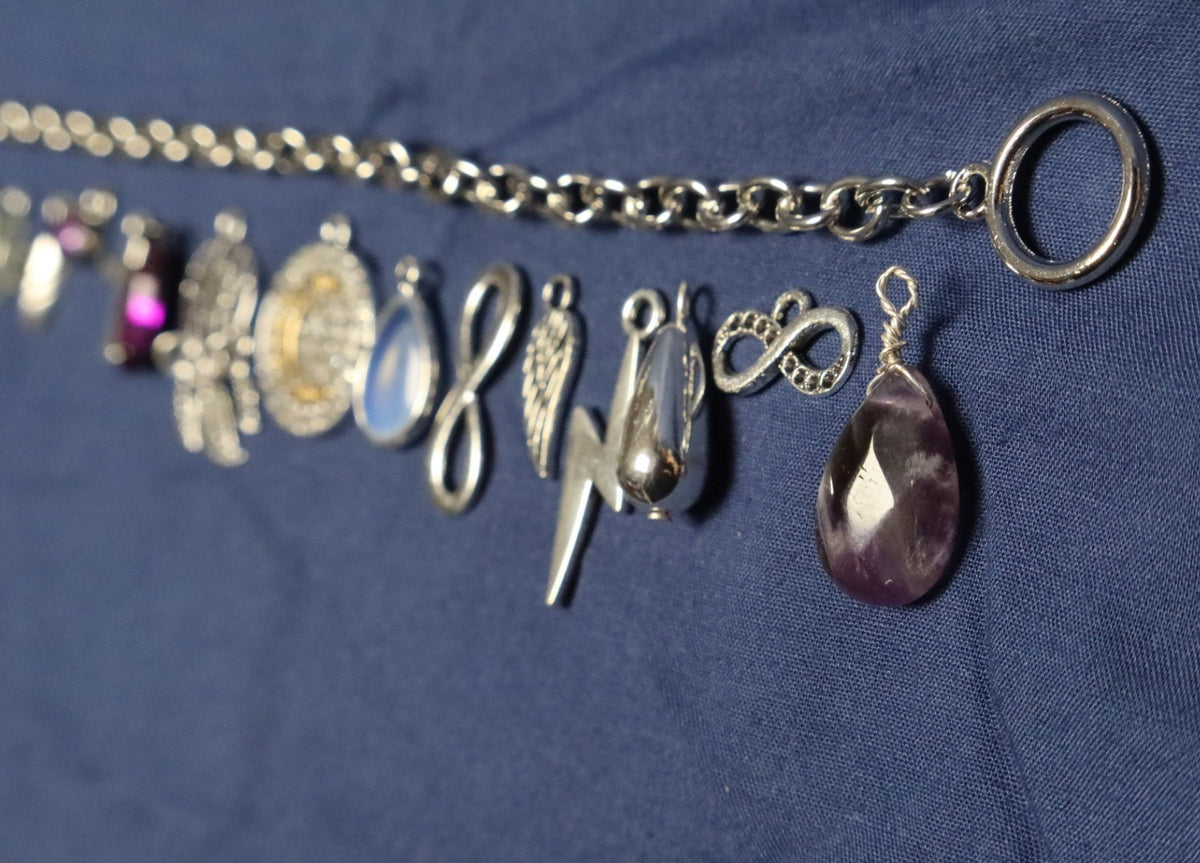 Midnight Magic Charm Bracelet Making Kit (Silver)