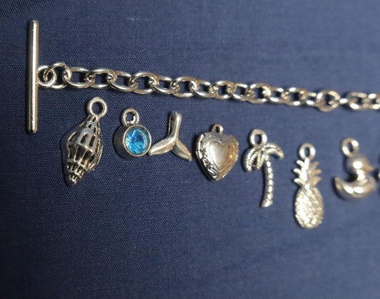 Vitamin Sea Charm Bracelet Making Kit (Silver)