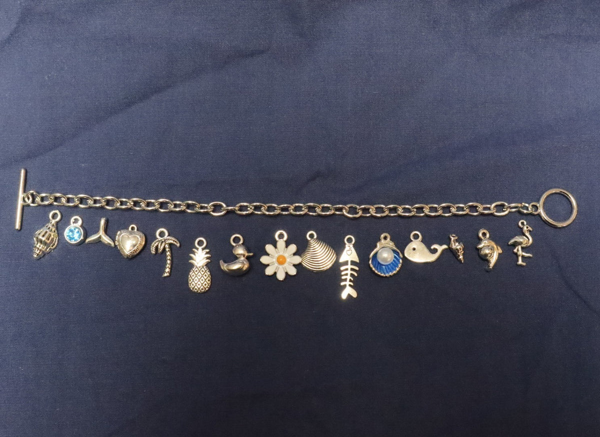 Vitamin Sea Charm Bracelet Making Kit (Silver)