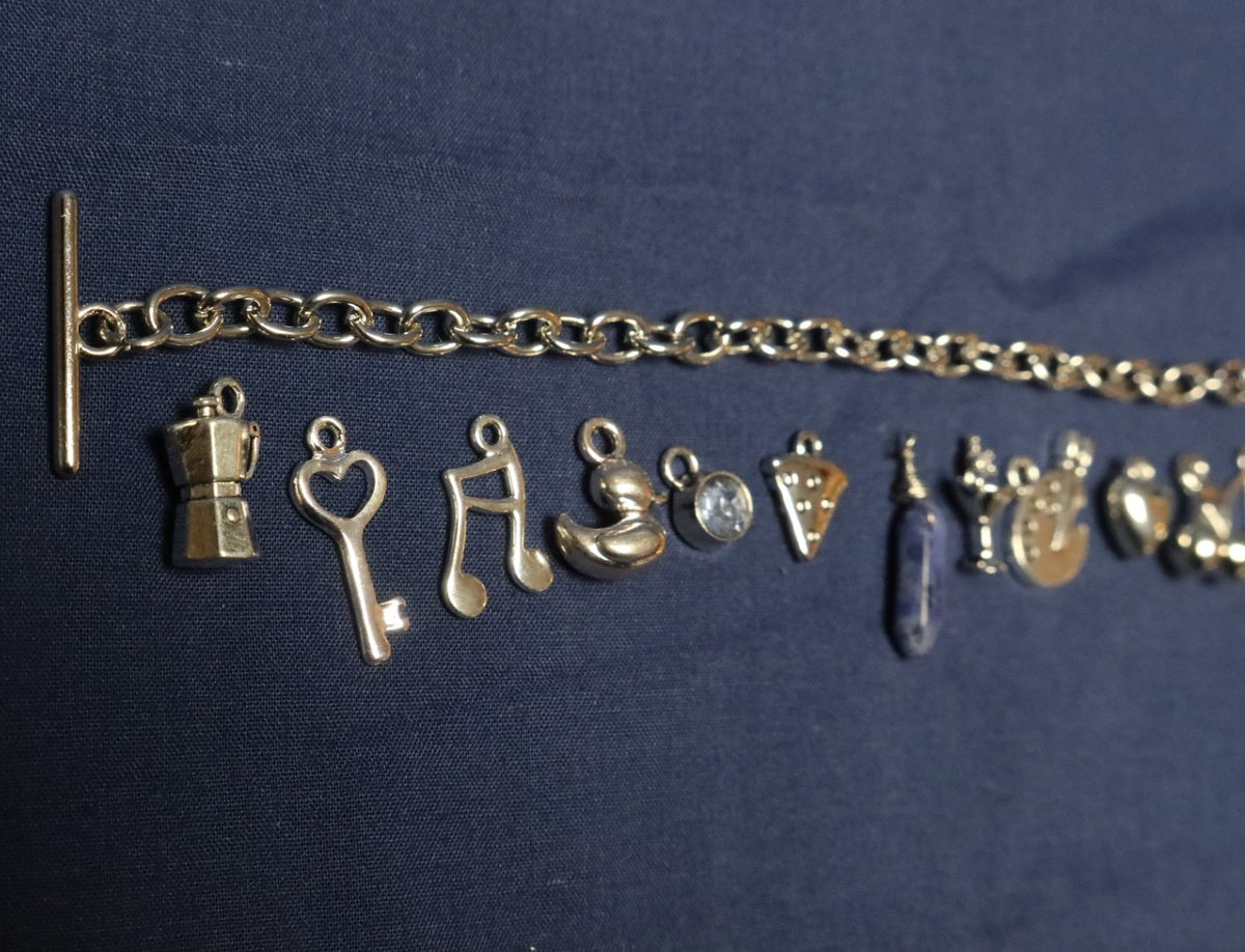 Good Vibes Charm Bracelet Making Kit (Silver)
