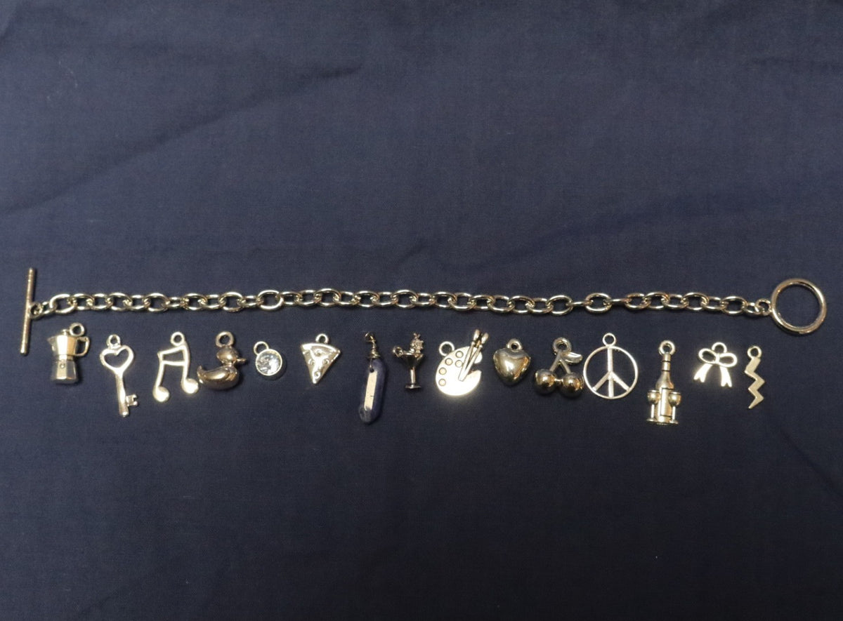 Good Vibes Charm Bracelet Making Kit (Silver)