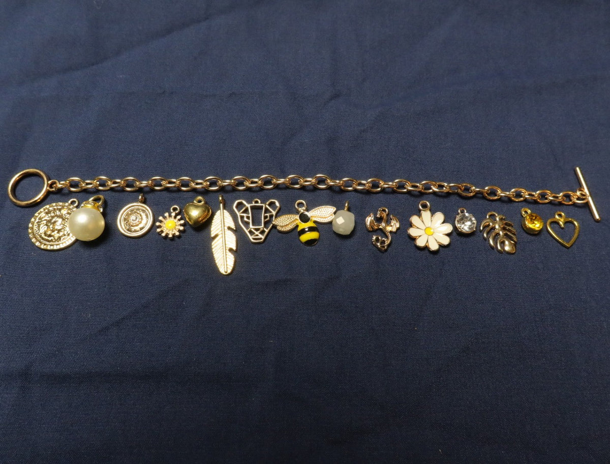 Wild At Heart Charm Bracelet Making Kit (Gold)